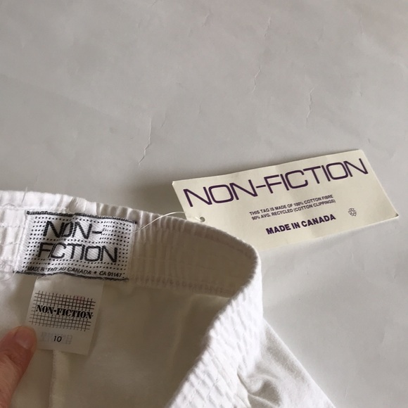 Non Fiction White Tights with lace, 10 - Picture 3 of 5